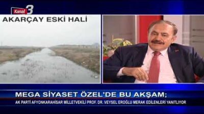 Mega Siyaset | 09 Mayıs 2023 Konuk = Prof. Dr. Veysel EROĞLU – Ak Parti Afyon Milletvekili