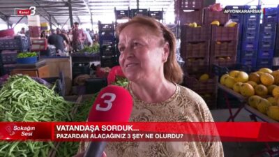 Sokağın Sesi – Pazardan Alacağın Üç Şey | 14.06.2024