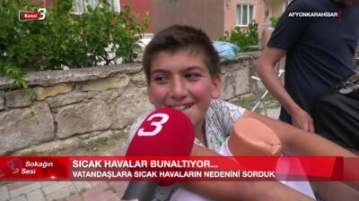 Sokağın Sesi – Hava Sıcaklığı | 13.06.2024