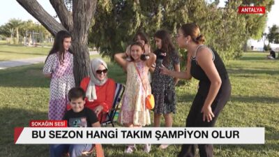 Sokağın Sesi Antalya – Hangi Takımlısınız | 14 Ekim 2023