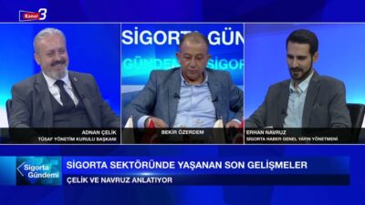 Sigorta Gündemi – Bekir Özerdem – Adnan Çelik – Erhan Navruz | 24 Haziran 2024