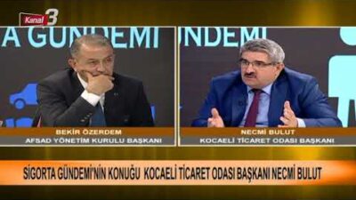 SİGORTA GÜNDEMİ (BEKİR ÖZERDEM-NECMİ BULUT) 29-08-2023