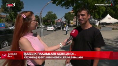 Sokağın Sesi – İşsizlik Rakamları | 15 Ağustos 2024