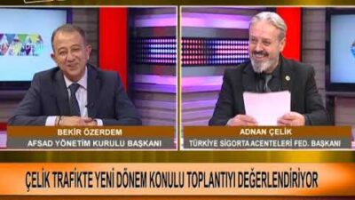 Sigorta Gündemi – Bekir ÖZERDEM – Adnan ÇELİK -TÜSAF Başkanı | 22 Kasım  2022