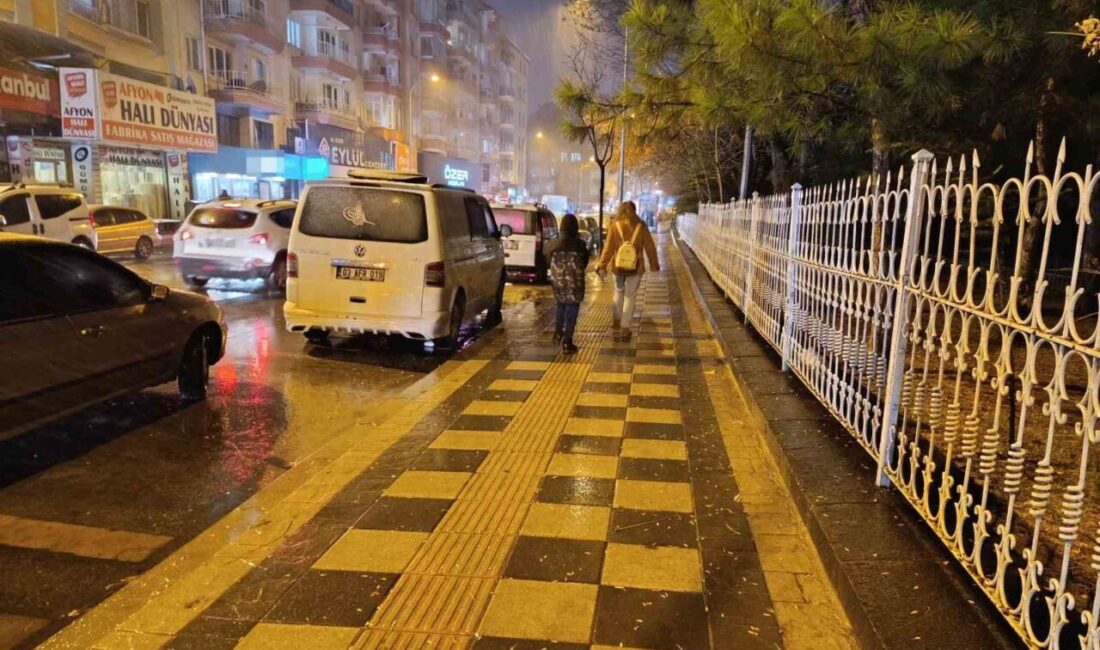 Afyonkarahisar’da meteorolojinin uyarılarının ardından