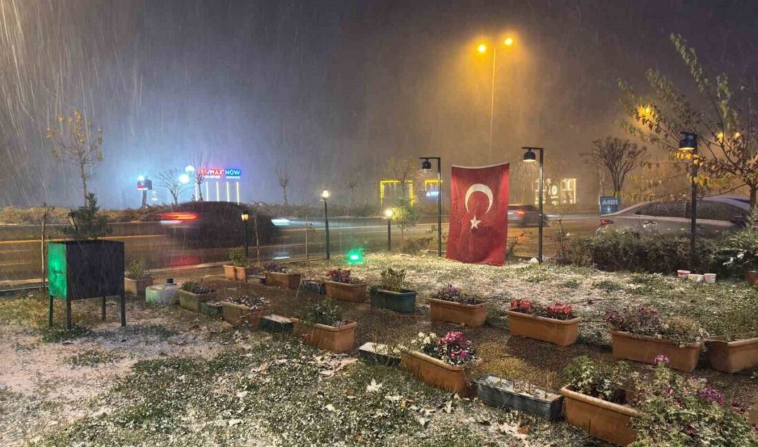 Ankara’nın yüksek kesimlerinde kar