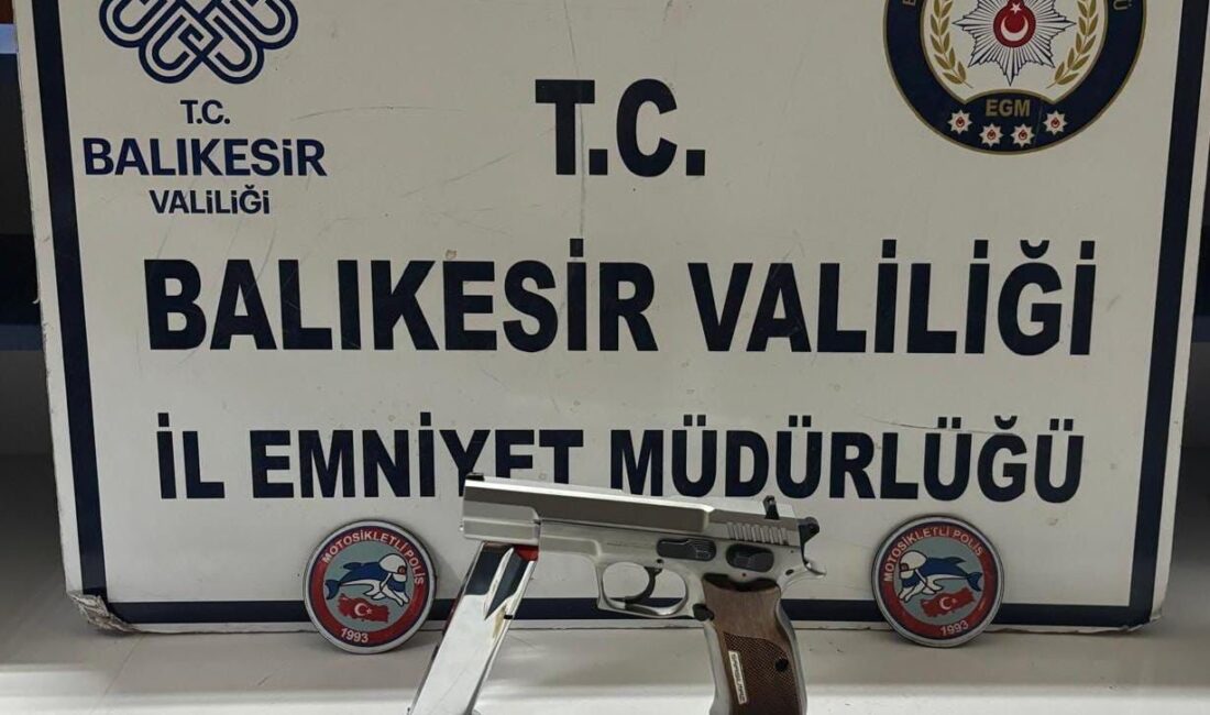 Balıkesir’de polis ekipleri tarafından