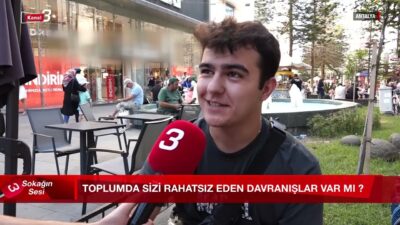 Sokağın Sesi – Toplumda Sizi Rahatsız Eden Davranışlar Var Mı?  | 7 Ağustos 2024