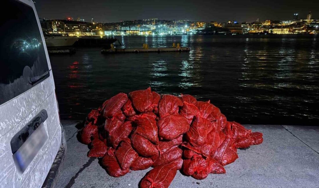 Beyoğlu Karaköy’de düzenlenen operasyonda