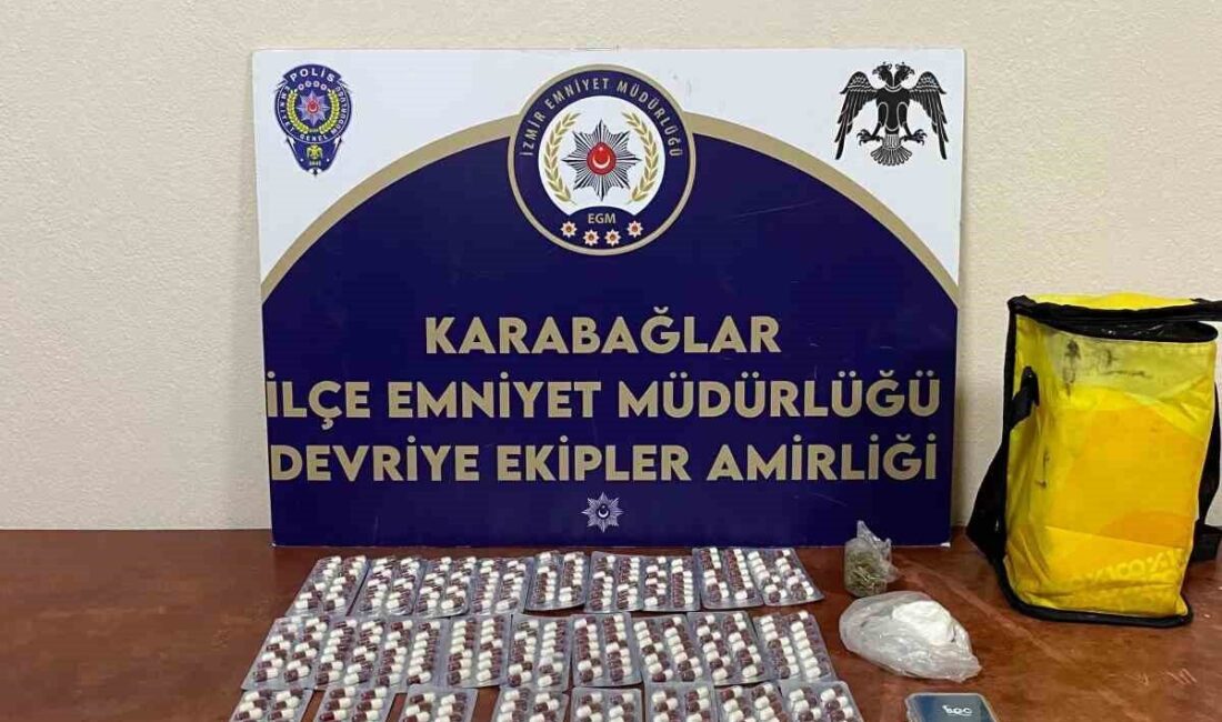 İzmir’in Karabağlar ilçesinde polisi