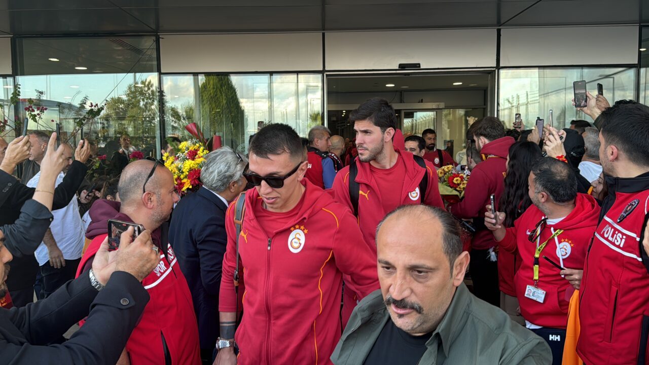 Galatasaray kafilesi Bodrum’a geldi