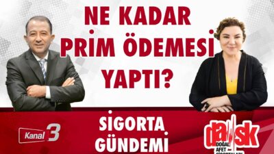 DASK kurulduğundan beri depremzedelere ne kadar prim ödemesi yaptı? | Sigorta Gündemi –Serpil Öztürk