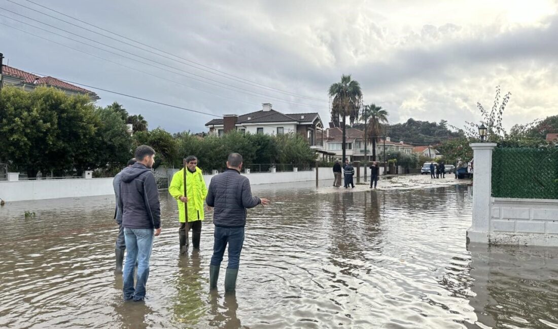 Muğla’nın Ortaca ilçesinde sağanak