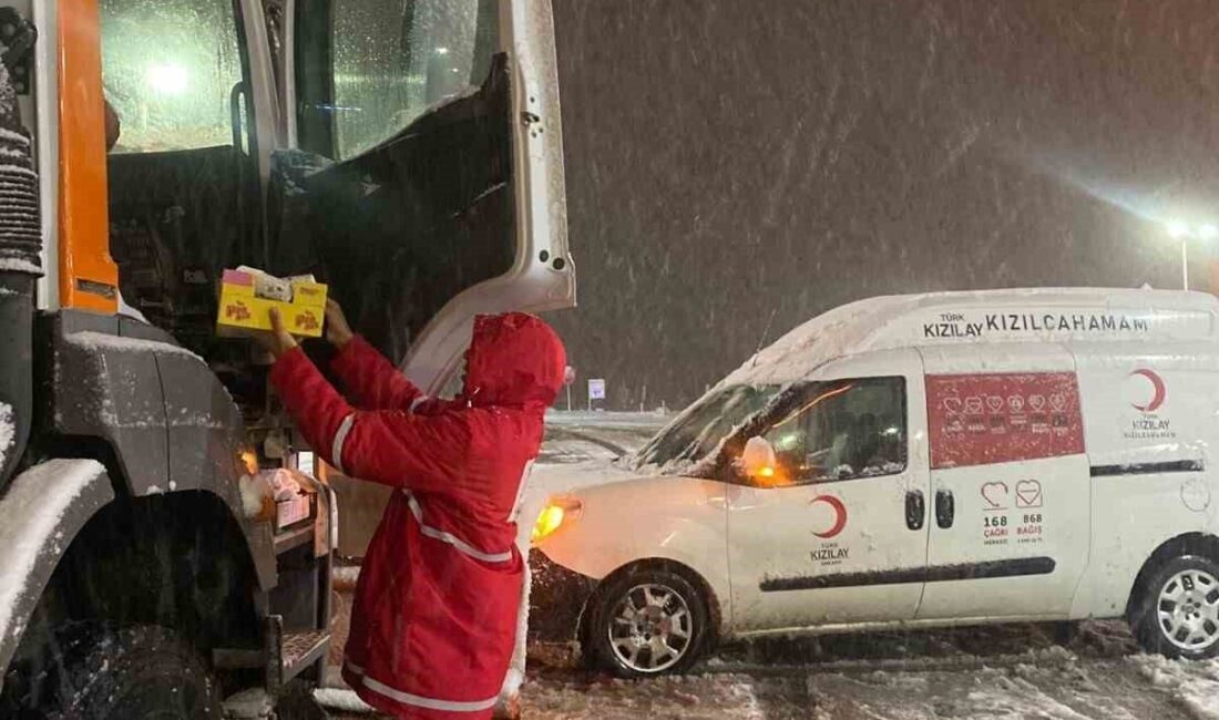 Ankara’nın Kızılcahamam ilçesinde yoğun