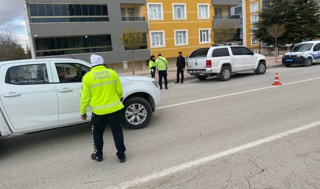 Konya’nın Kulu ilçesinde trafik