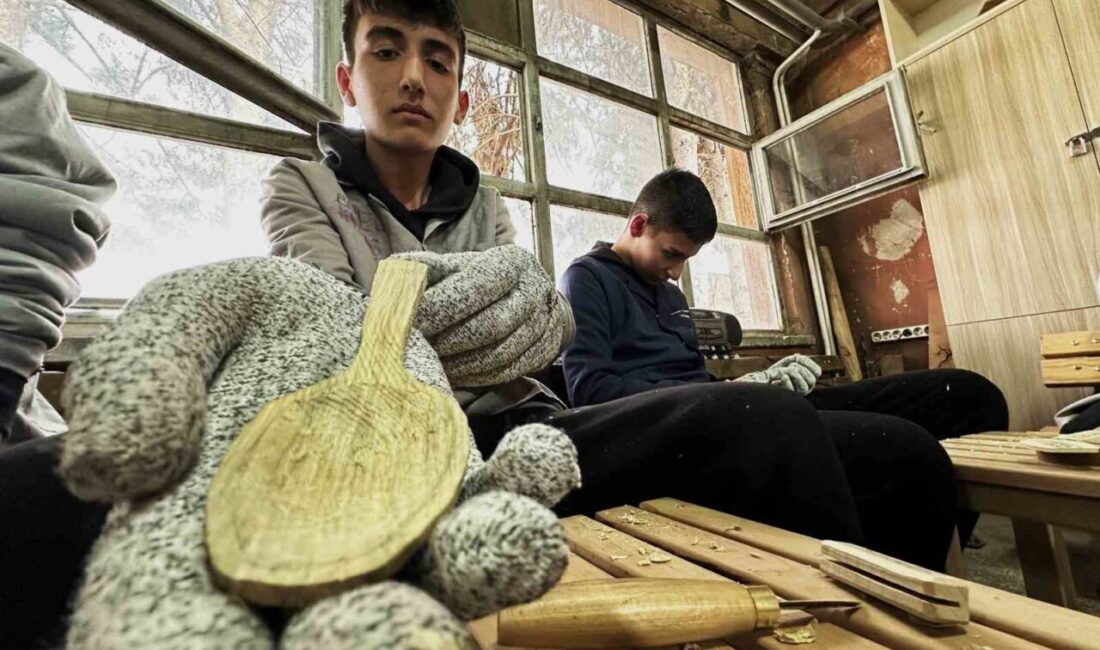 Karabük’te meslek lisesi öğrencileri