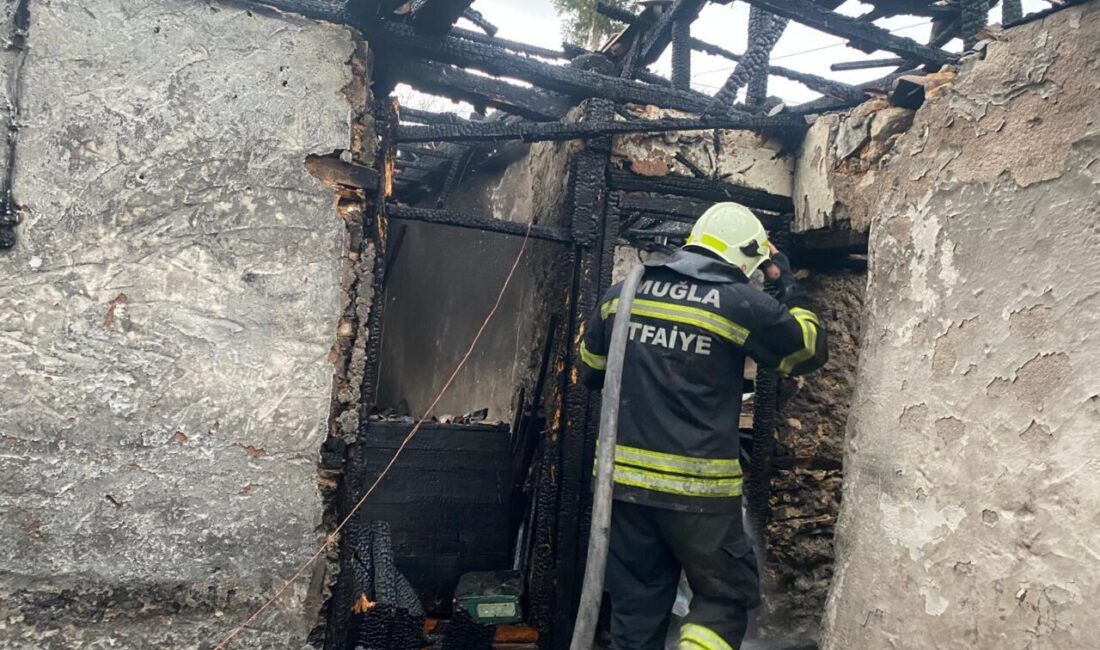 Muğla’da evde çıkan yangın söndürüldü