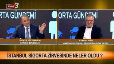 Sigorta Gündemi (BEKİR ÖZERDEM – KEMAL GÜL AVEON SİG. GEN. MÜD.) 10.10.2023