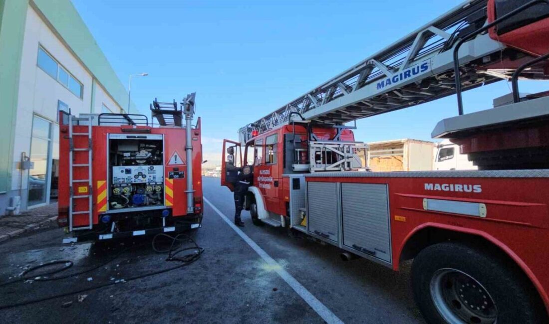 Kayseri’nin Kocasinan ilçesinde bahçe,