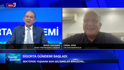 Sigorta Gündemi – Cemal ATAR – Rıza ERGEN | 10 Haziran 2024