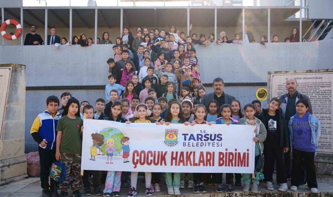 Tarsus’ta çocuklar haklarını eğlenerek öğrendi