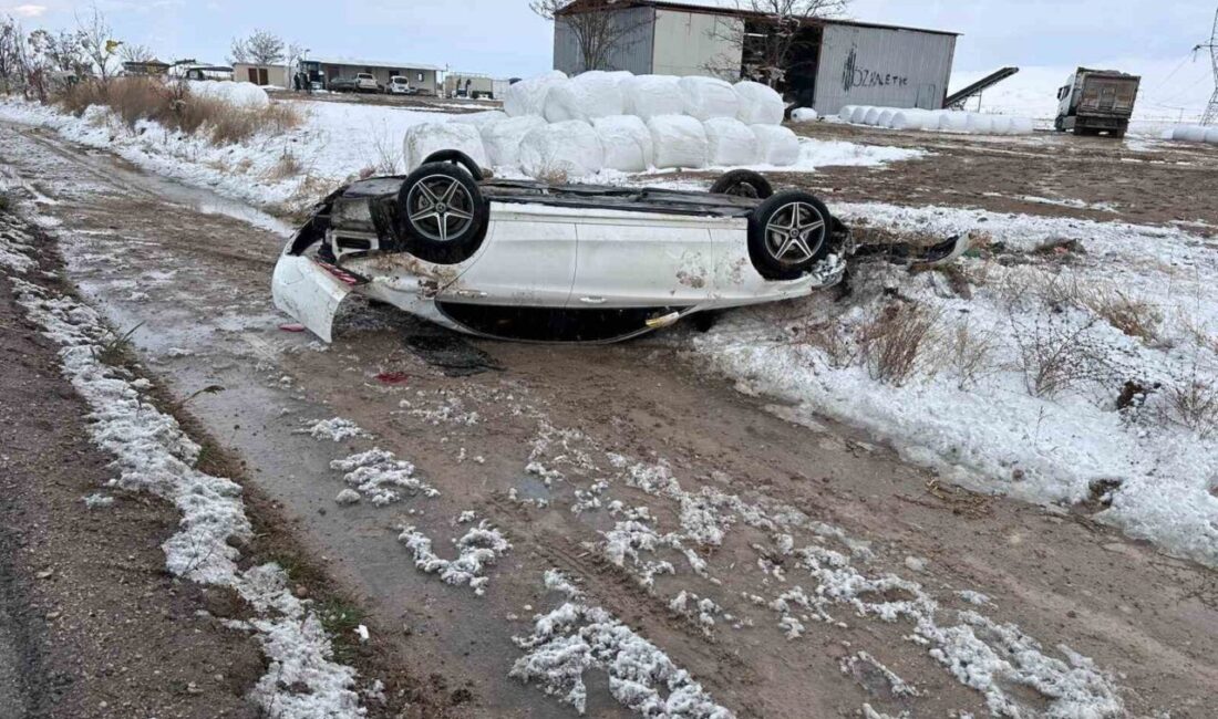 Konya’nın Ereğli ilçesinde tipi