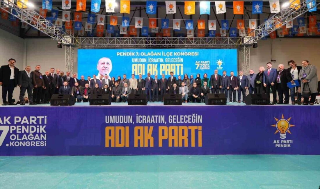 İstanbul’da AK Parti Pendik