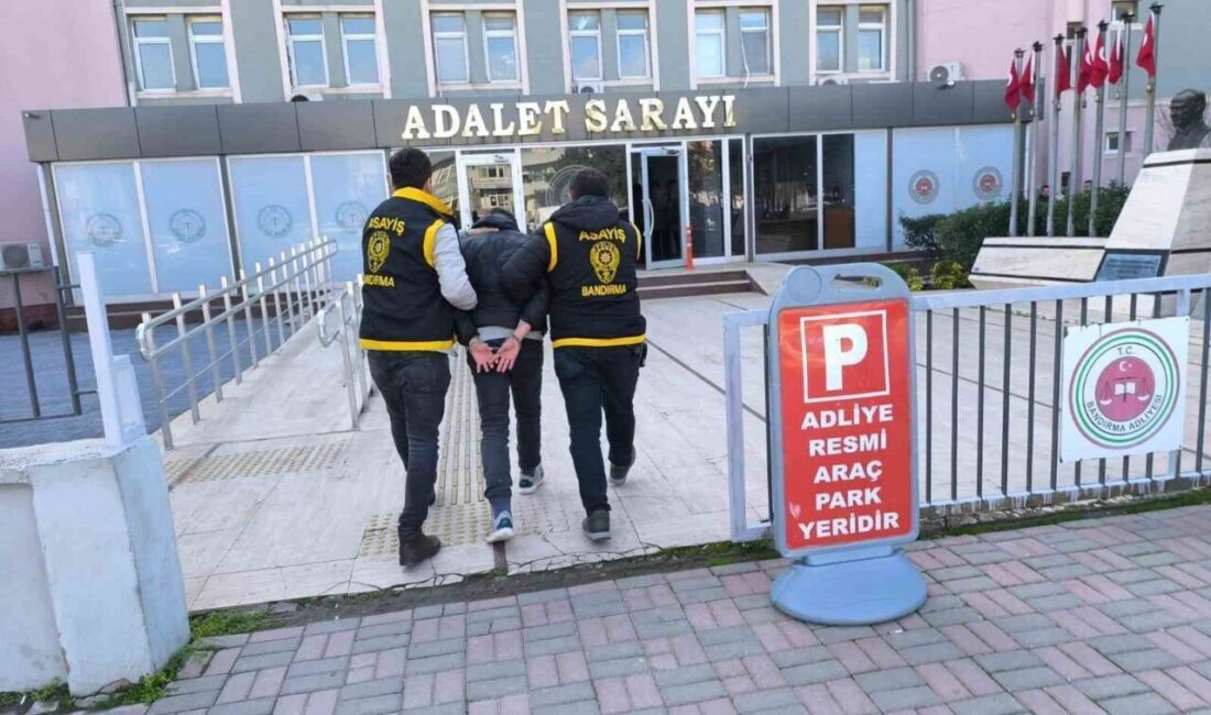 Balıkesir’in Bandırma ilçesinde polis