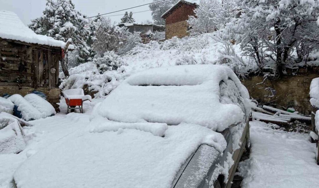 Denizli’nin yüksek rakımlı ilçelerinde