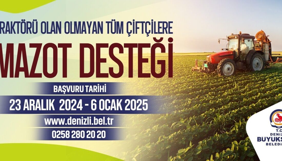 Denizli Büyükşehir Belediyesi, tarımsal