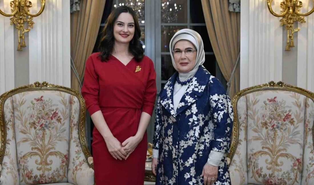 Emine Erdoğan, Karadağ Cumhurbaşkanı’nın eşi Milena Milatoviç ile bir araya geldi