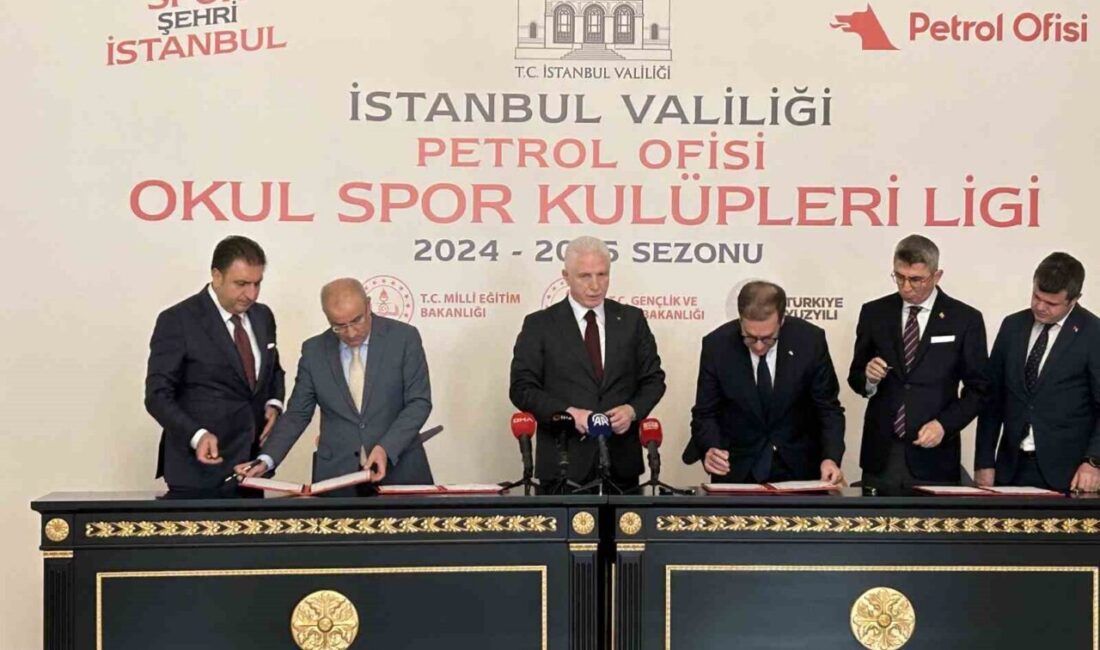 İstanbul Valiliği’nde düzenlenen törende