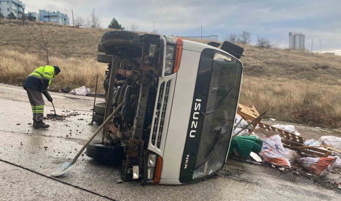 Ankara’da rampada kayan hafriyat