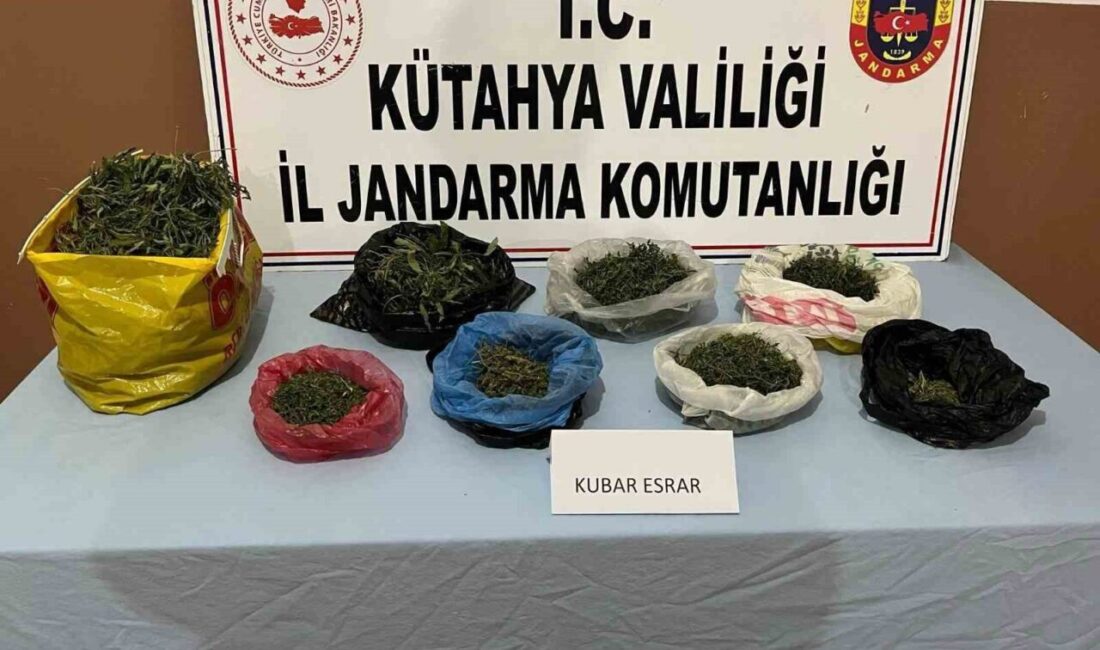 Kütahya’nın Gediz ilçesinde jandarma