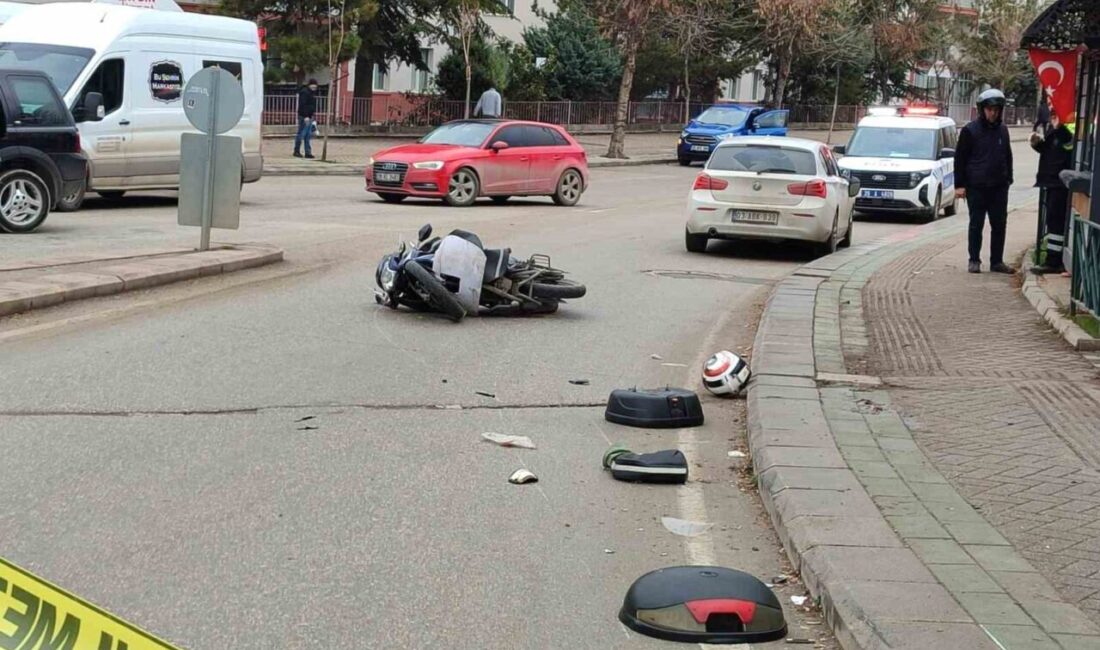 Eskişehir’de seyir halindeyken otomobille