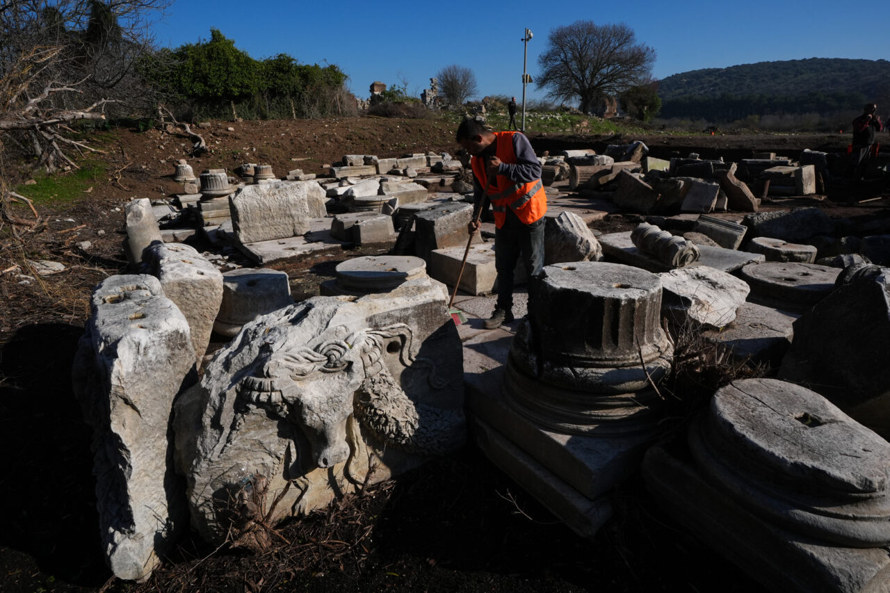 Roma’nın 70 dönümlük kompleks hamamı gün yüzüne çıkıyor