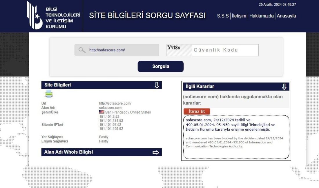 Spor içerikleri paylaşılan Sofascore’a