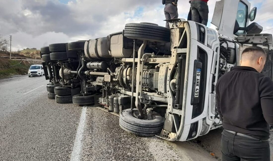 Denizli’nin Buldan ilçesinde yağış