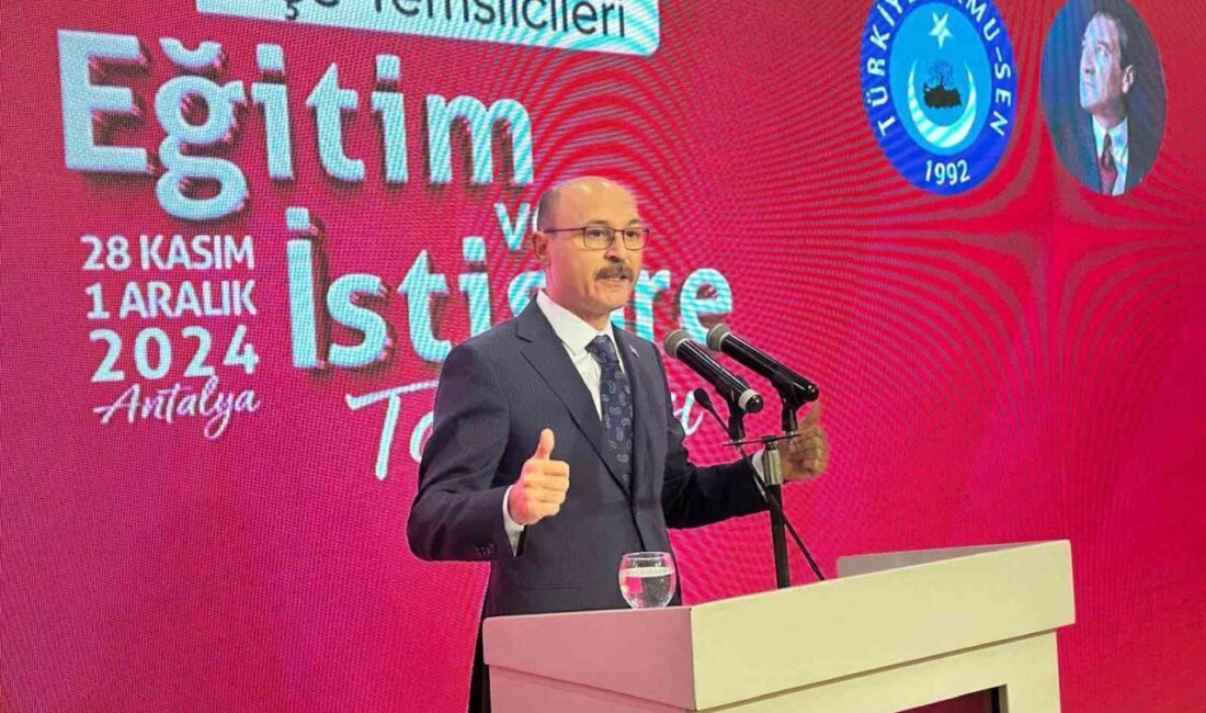 Türk Eğitim-Sen Genel Başkanı Geylan: “Konfederasyon ve sendikalar, maalesef çalışanlar adına değil, adeta işveren adına masaya oturuyor”