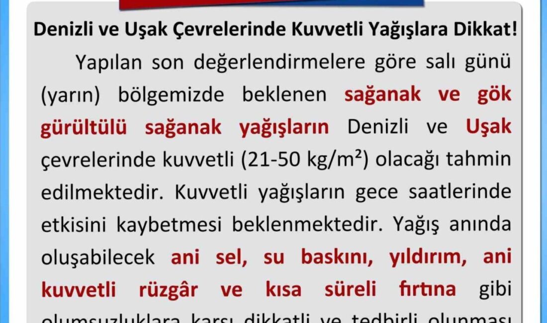 Uşak Valiliği 24 Aralık