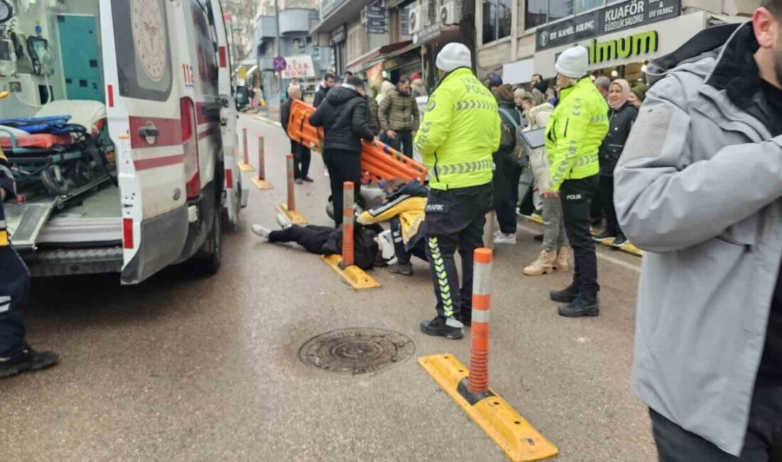 Balıkesir’in Bandırma ilçesinde yolun