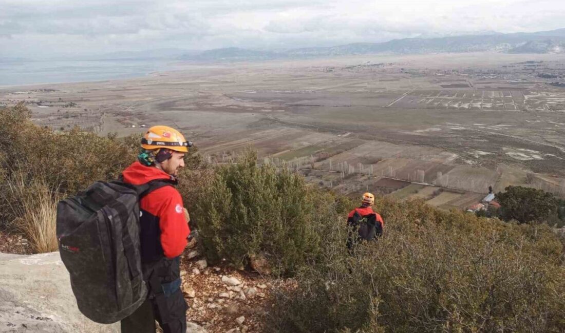 Burdur’un Kumluca köyünde dağlık