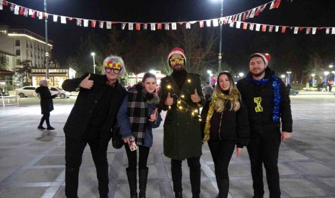 Burdur’da yılbaşına dakikalar kala