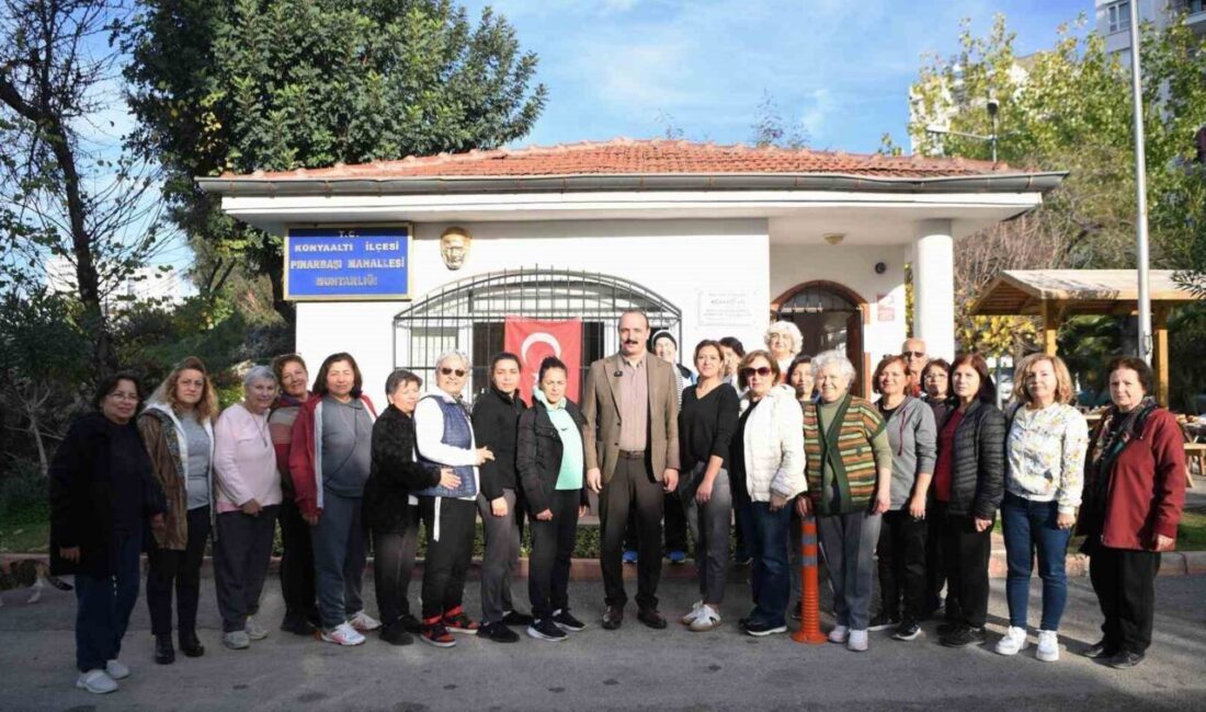 Konyaaltı Belediyesi’nin, vatandaşların sağlıklı