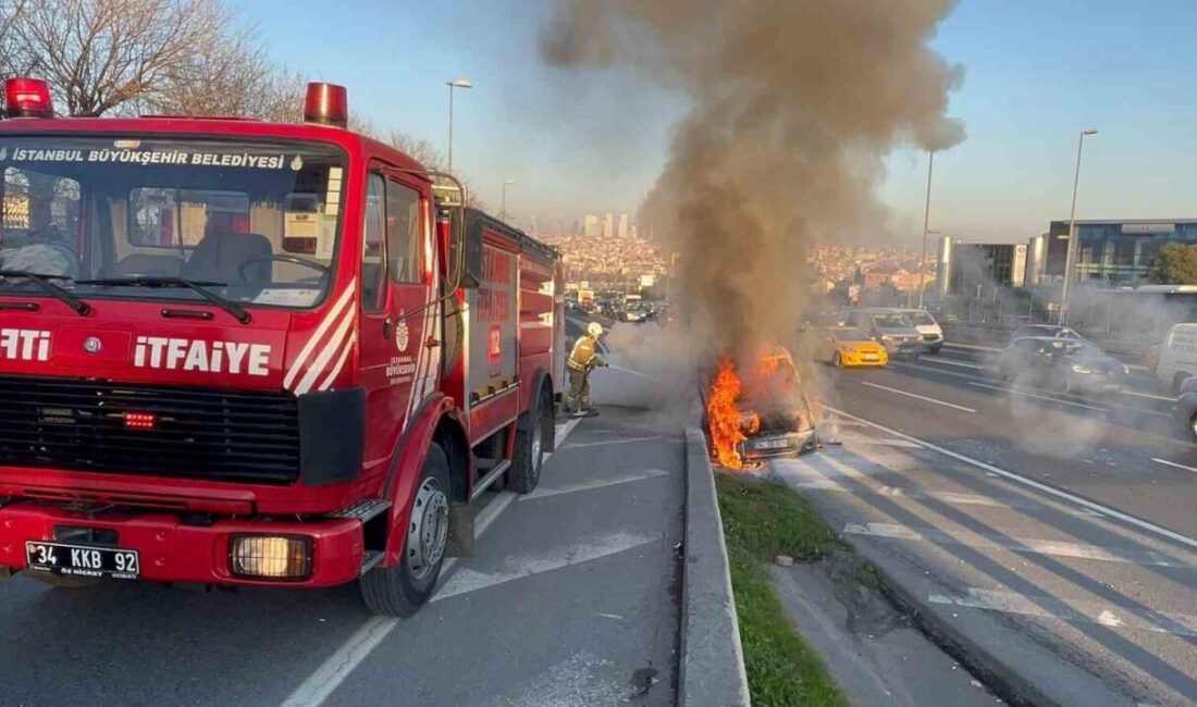 İstanbul Eyüpsultan’da E-5’te seyir