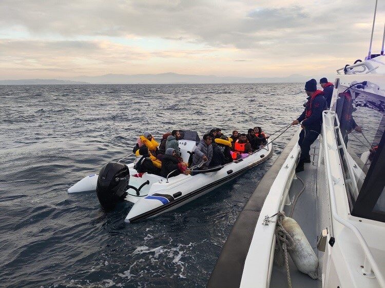 İzmir’in Seferihisar ilçesi açıklarında,