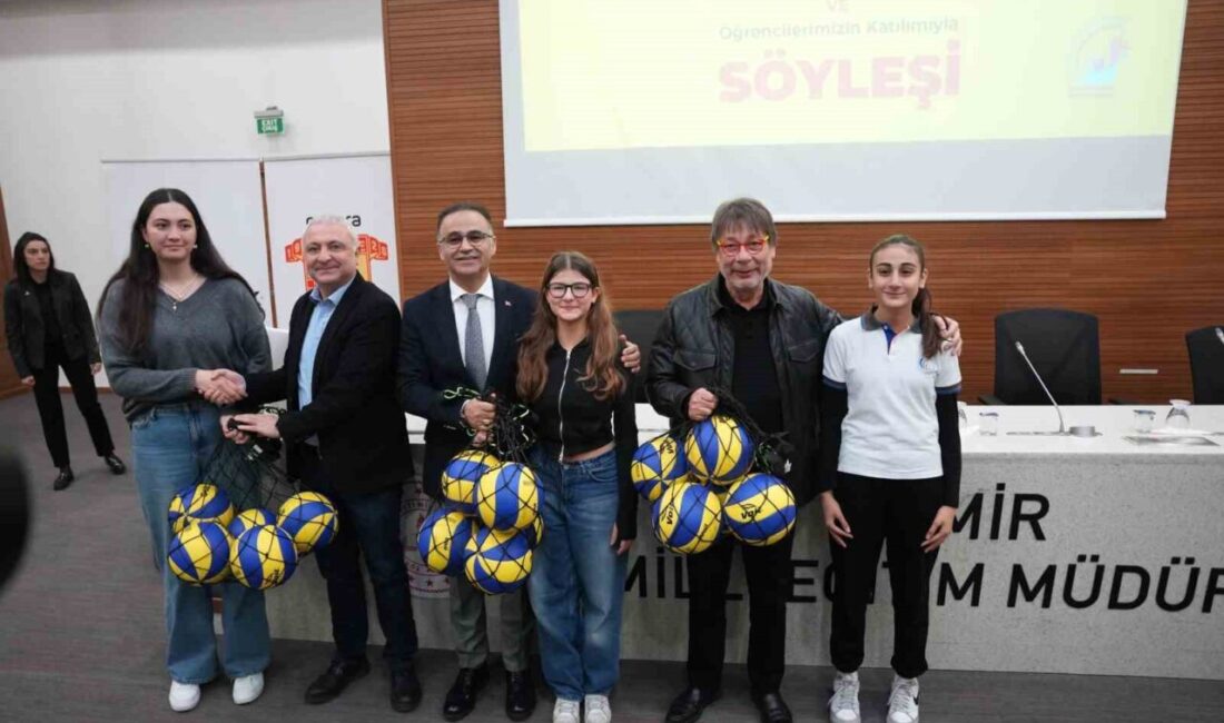 İzmir’de öğrencileri spora teşvik