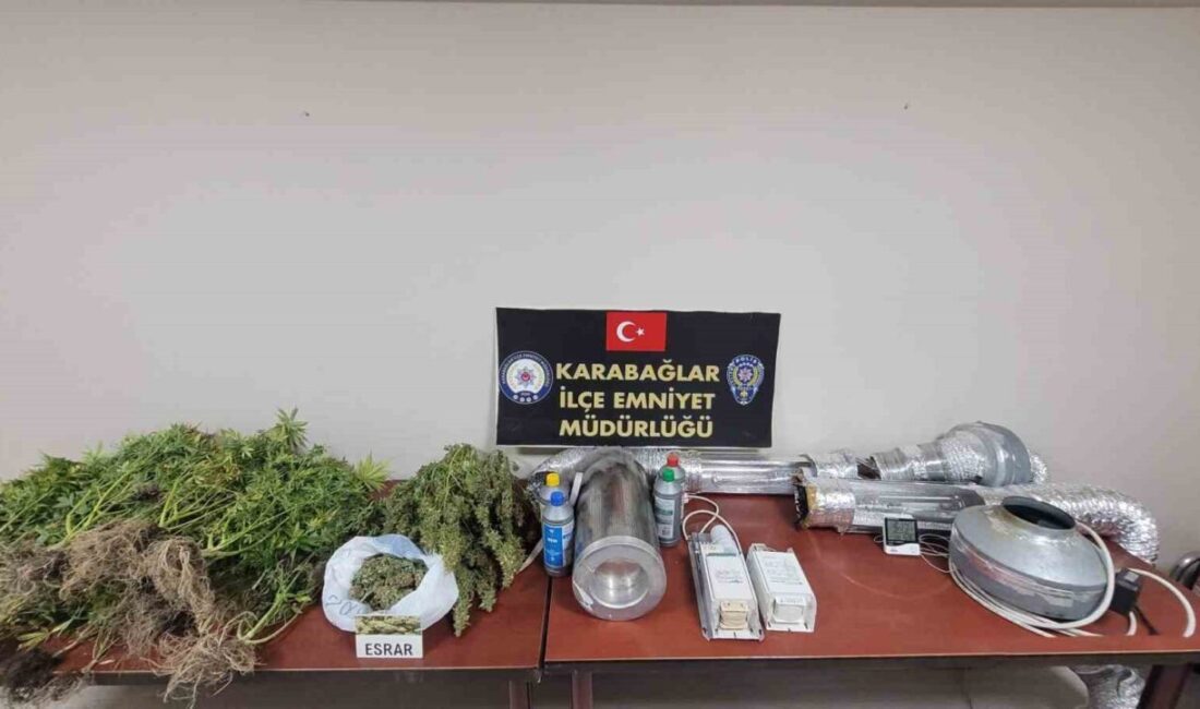 İzmir’in Karabağlar ilçesinde polis