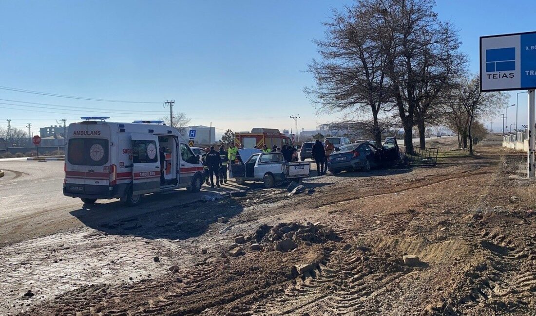 Konya’nın Kulu ilçesinde otomobille