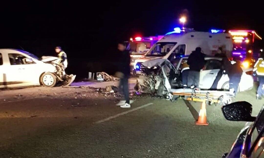 Konya’nın Derebucak ilçesinde otomobille